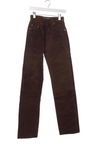 Pantaloni de piele pentru damă Enjoy, Mărime XS, Culoare Maro, Preț 273,00 Lei