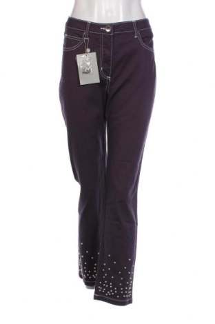 Pantaloni de femei Ashley Brooke, Mărime M, Culoare Mov, Preț 57,50 Lei