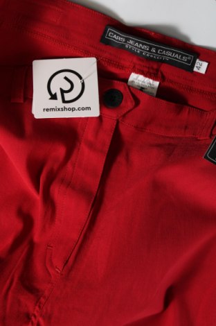 Дамски панталон Cars Jeans, Размер L, Цвят Червен, Цена 46,00 лв.