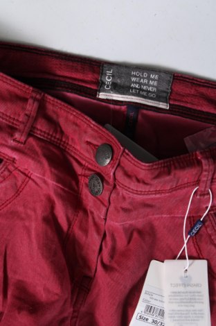 Dámske nohavice Cecil, Veľkosť L, Farba Červená, Cena  6,28 €