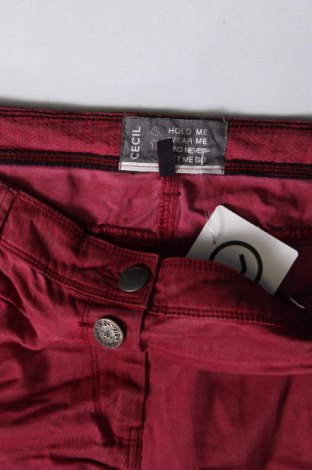 Дамски панталон Cecil, Размер XL, Цвят Червен, Цена 14,79 лв.