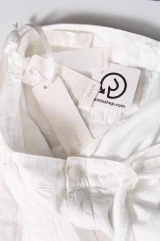 Γυναικείο παντελόνι Gas, Μέγεθος S, Χρώμα Λευκό, Τιμή 16,56 €