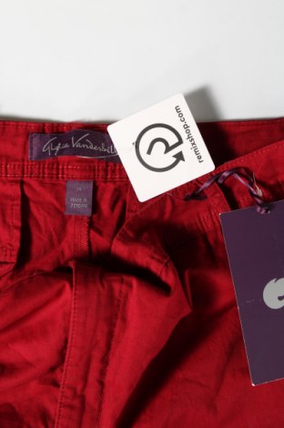 Dámské kalhoty  Gloria Vanderbilt, Velikost XL, Barva Červená, Cena  320,00 Kč