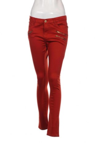 Дамски панталон Janina Denim, Размер M, Цвят Оранжев, Цена 6,09 лв.