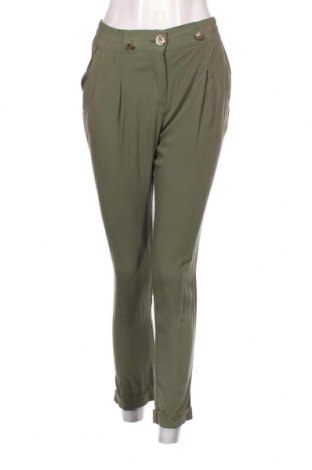 Дамски панталон Lucy, Размер S, Цвят Зелен, Цена 5,22 лв.