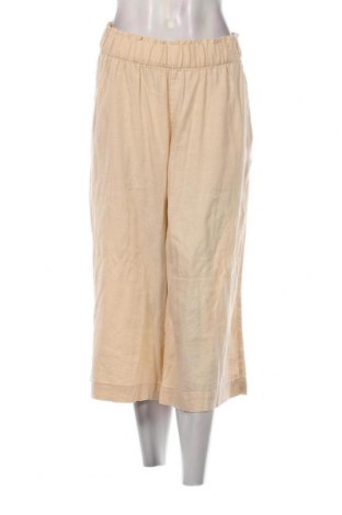Дамски панталон Marks & Spencer, Размер L, Цвят Бежов, Цена 16,80 лв.