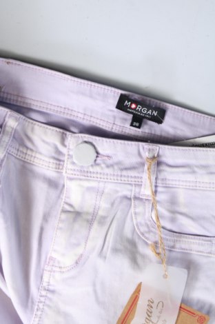 Дамски панталон Morgan, Размер M, Цвят Лилав, Цена 15,66 лв.