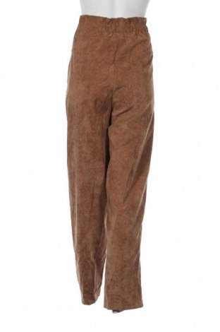 Pantaloni de velvet de femei Oviesse, Mărime XL, Culoare Maro, Preț 25,72 Lei
