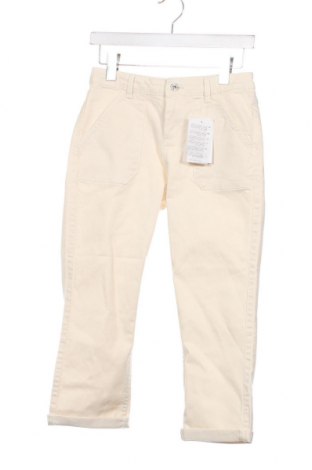 Дамски панталон Promod, Размер S, Цвят Екрю, Цена 12,18 лв.