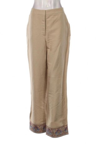 Pantaloni de femei Reserved, Mărime L, Culoare Bej, Preț 63,37 Lei