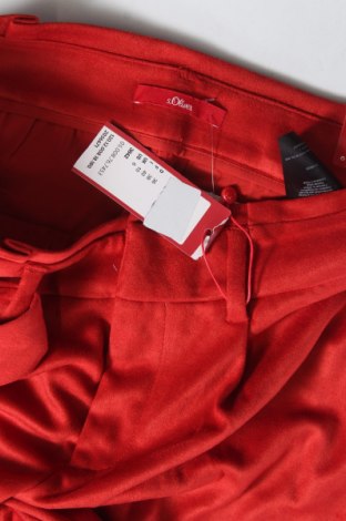 Dámske nohavice S.Oliver, Veľkosť S, Farba Červená, Cena  6,28 €