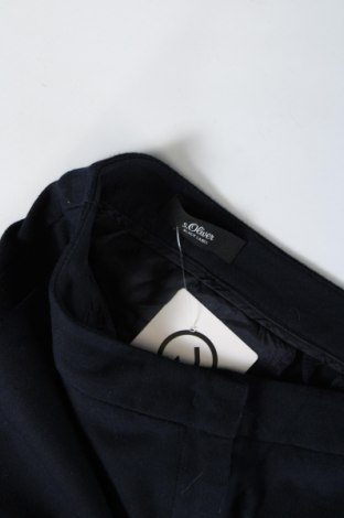 Dámské kalhoty  S.Oliver Black Label, Velikost S, Barva Modrá, Cena  2 116,00 Kč