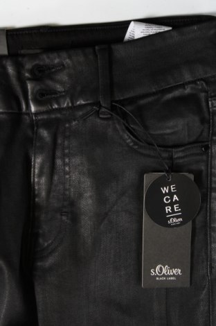 Γυναικείο παντελόνι S.Oliver Black Label, Μέγεθος XS, Χρώμα Μαύρο, Τιμή 6,02 €
