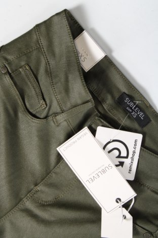 Γυναικείο παντελόνι Sublevel, Μέγεθος XS, Χρώμα Πράσινο, Τιμή 23,71 €