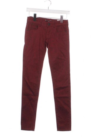 Γυναικείο παντελόνι Terranova, Μέγεθος XXS, Χρώμα Κόκκινο, Τιμή 7,82 €