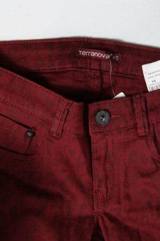 Дамски панталон Terranova, Размер XS, Цвят Червен, Цена 14,72 лв.