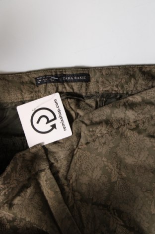 Pantaloni de femei Zara, Mărime M, Culoare Verde, Preț 65,79 Lei