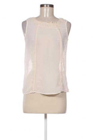 Γυναικείο αμάνικο μπλουζάκι, Μέγεθος XS, Χρώμα Εκρού, Τιμή 1,99 €