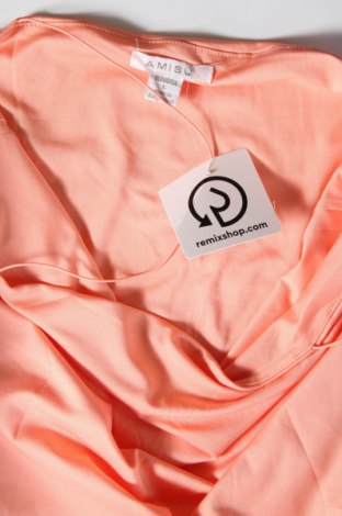 Γυναικείο αμάνικο μπλουζάκι Amisu, Μέγεθος L, Χρώμα Πορτοκαλί, Τιμή 8,04 €