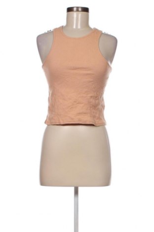 Γυναικείο αμάνικο μπλουζάκι Bik Bok, Μέγεθος M, Χρώμα  Μπέζ, Τιμή 3,06 €