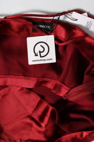 Γυναικείο αμάνικο μπλουζάκι Even&Odd, Μέγεθος M, Χρώμα Κόκκινο, Τιμή 5,19 €