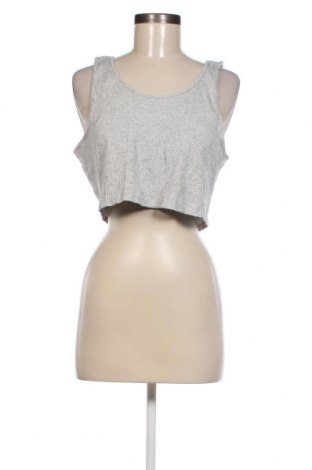 Γυναικείο αμάνικο μπλουζάκι Gina Tricot, Μέγεθος XL, Χρώμα Γκρί, Τιμή 2,72 €