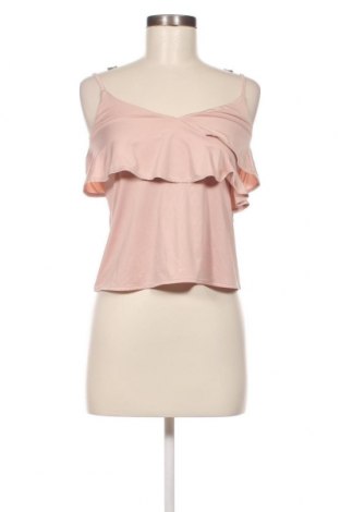 Γυναικείο αμάνικο μπλουζάκι H&M, Μέγεθος XS, Χρώμα  Μπέζ, Τιμή 2,81 €