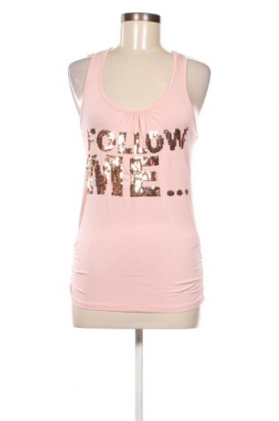 Γυναικείο αμάνικο μπλουζάκι Mim, Μέγεθος S, Χρώμα Ρόζ , Τιμή 3,36 €