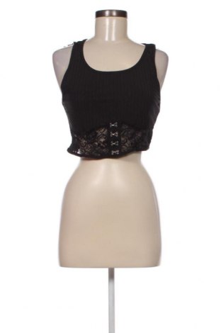 Γυναικείο αμάνικο μπλουζάκι SHEIN, Μέγεθος XL, Χρώμα Μαύρο, Τιμή 3,06 €