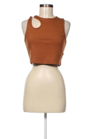 Γυναικείο αμάνικο μπλουζάκι SHEIN, Μέγεθος L, Χρώμα Καφέ, Τιμή 4,42 €