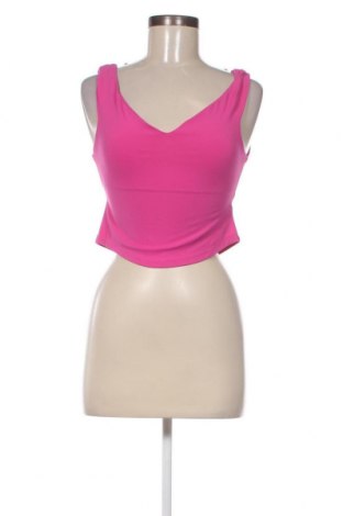 Γυναικείο αμάνικο μπλουζάκι Zara, Μέγεθος L, Χρώμα Ρόζ , Τιμή 11,20 €