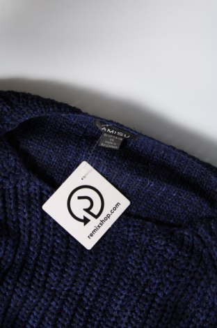 Γυναικείο πουλόβερ Amisu, Μέγεθος XS, Χρώμα Μπλέ, Τιμή 4,49 €