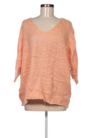 Γυναικείο πουλόβερ An'ge, Μέγεθος M, Χρώμα Πορτοκαλί, Τιμή 4,49 €