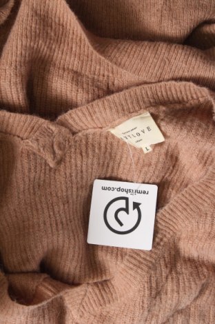 Дамски пуловер ArtLove Paris, Размер L, Цвят Бежов, Цена 9,60 лв.