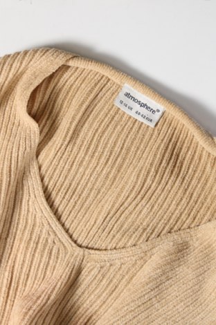 Дамски пуловер Atmosphere, Размер L, Цвят Бежов, Цена 10,15 лв.