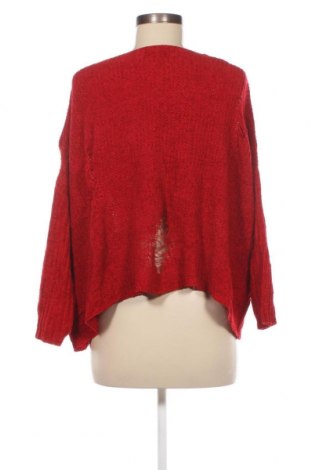 Pulover de femei Bershka, Mărime XS, Culoare Roșu, Preț 28,62 Lei