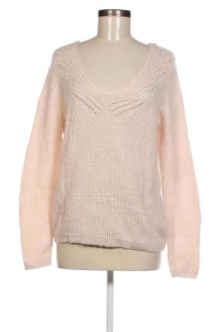 Дамски пуловер Camaieu, Размер L, Цвят Бежов, Цена 8,70 лв.