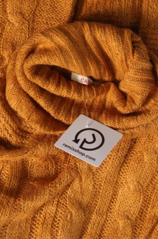 Дамски пуловер Camaieu, Размер L, Цвят Жълт, Цена 7,25 лв.