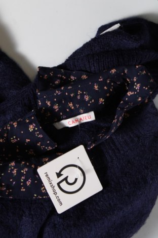 Дамски пуловер Camaieu, Размер M, Цвят Син, Цена 8,70 лв.