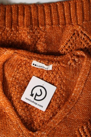 Дамски пуловер Camaieu, Размер L, Цвят Оранжев, Цена 29,00 лв.