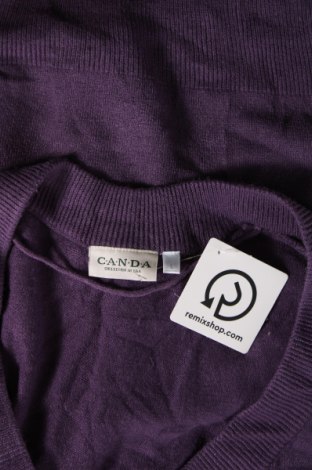 Damenpullover Canda, Größe L, Farbe Lila, Preis € 7,06