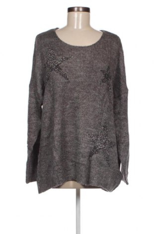Γυναικείο πουλόβερ Canda, Μέγεθος XL, Χρώμα Γκρί, Τιμή 5,38 €