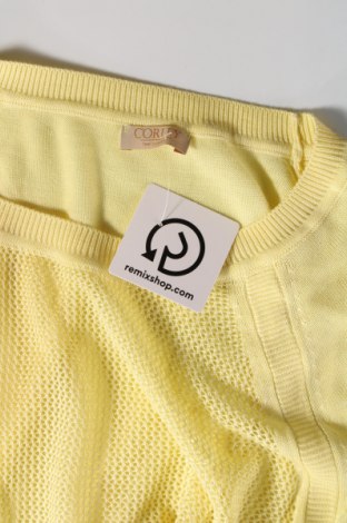 Дамски пуловер Corley, Размер L, Цвят Жълт, Цена 10,15 лв.