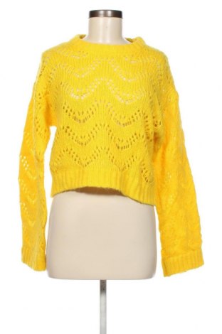 Γυναικείο πουλόβερ Designers Remix, Μέγεθος L, Χρώμα Κίτρινο, Τιμή 10,94 €