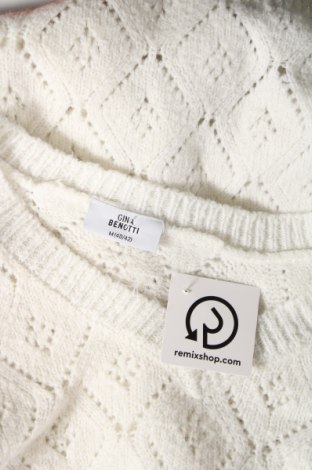 Дамски пуловер Gina Benotti, Размер M, Цвят Бял, Цена 13,05 лв.