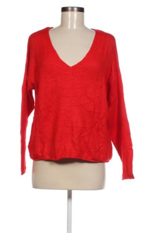 Дамски пуловер H&M L.O.G.G., Размер S, Цвят Червен, Цена 7,25 лв.