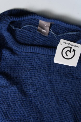 Γυναικείο πουλόβερ Ichi, Μέγεθος M, Χρώμα Μπλέ, Τιμή 4,49 €