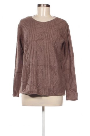 Дамски пуловер Iwie, Размер L, Цвят Кафяв, Цена 6,67 лв.