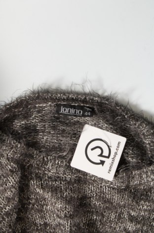 Дамски пуловер Janina, Размер XL, Цвят Сребрист, Цена 10,15 лв.