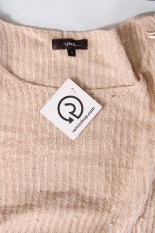 Γυναικείο πουλόβερ Jbc, Μέγεθος S, Χρώμα  Μπέζ, Τιμή 4,49 €